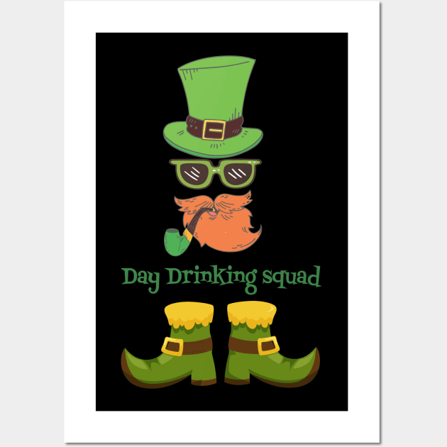 st patricks day Wall Art by Vine Time T shirts